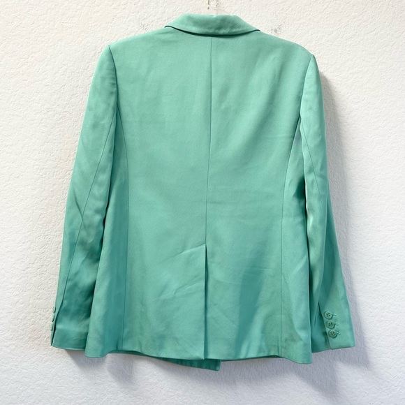 Tibi Steward Oversized Blazer Size Egg Blue 0 - Picture 4 of 8